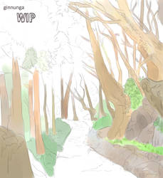 Forest Path WIP