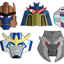 a bunch of dumb robot heads