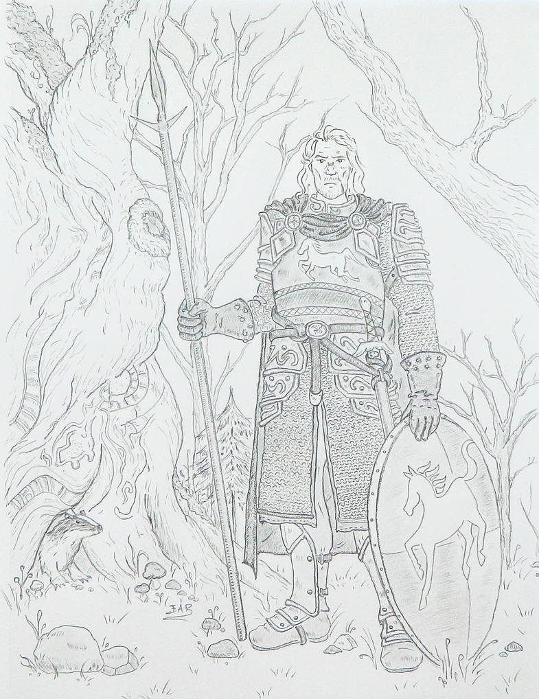 Theodred, son Theoden King of Rohan by Anarlosse on DeviantArt