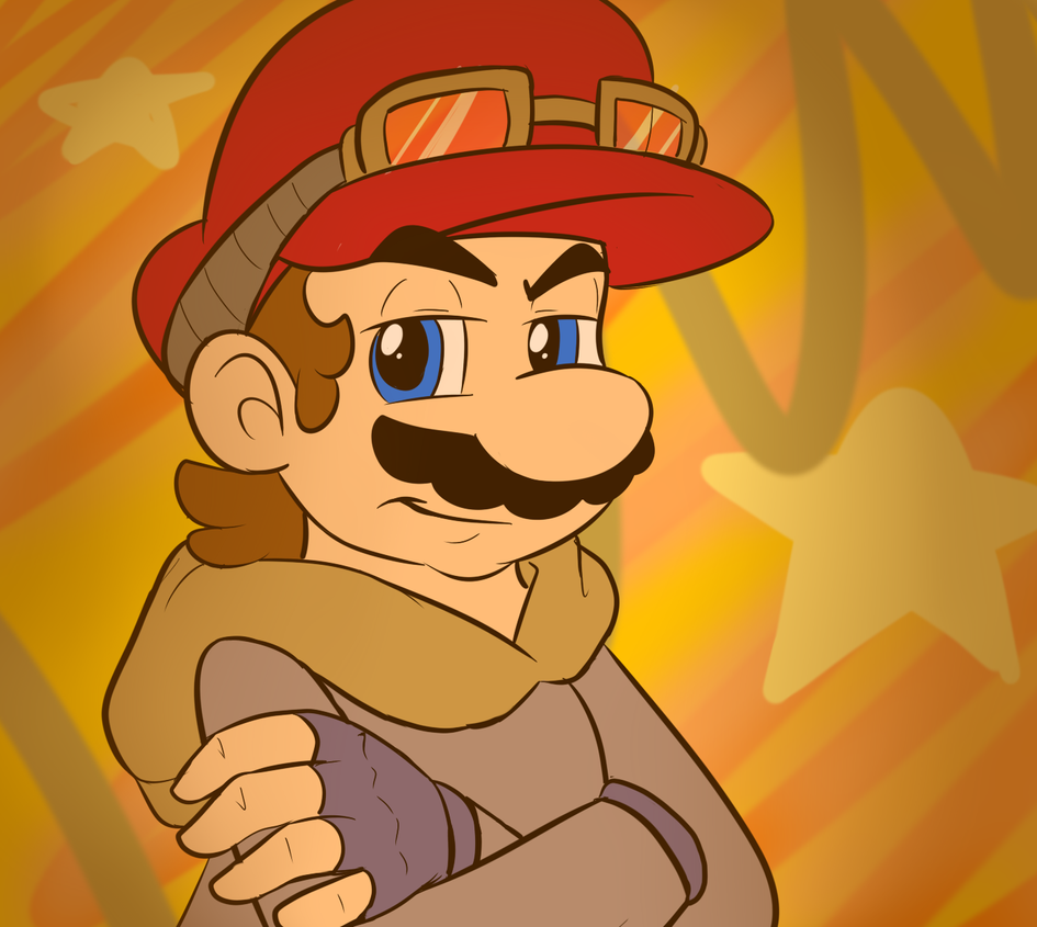 Cool mario by raygirl12