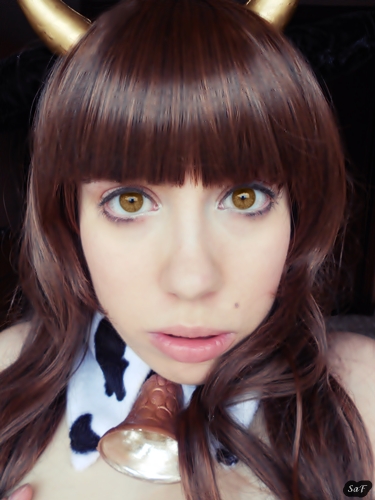 Cosplay Mikuru Asahina (Cow Version)