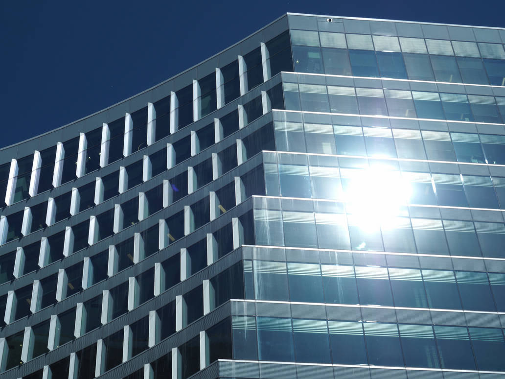 Sunlight Reflection Off Of New Building by daveshaver on DeviantArt