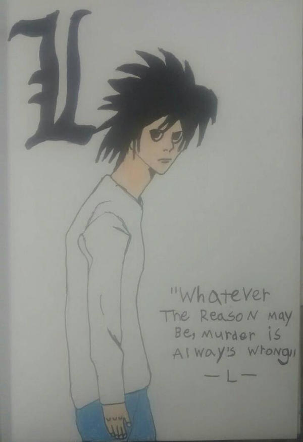 Deathnotes L by jon45030 on DeviantArt