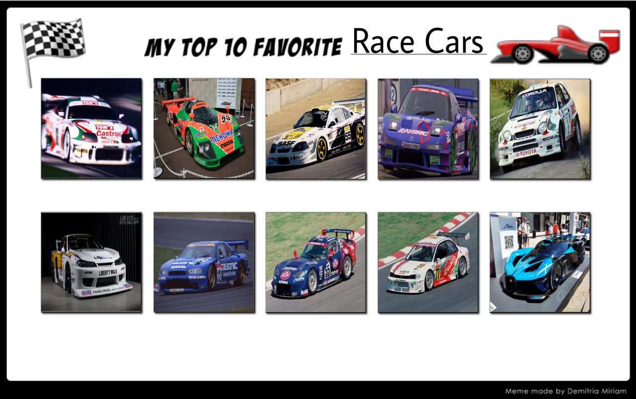 Devaintart Racing Car Top my 10 Favorite Race Cars by Totodilex8man on DeviantArt
