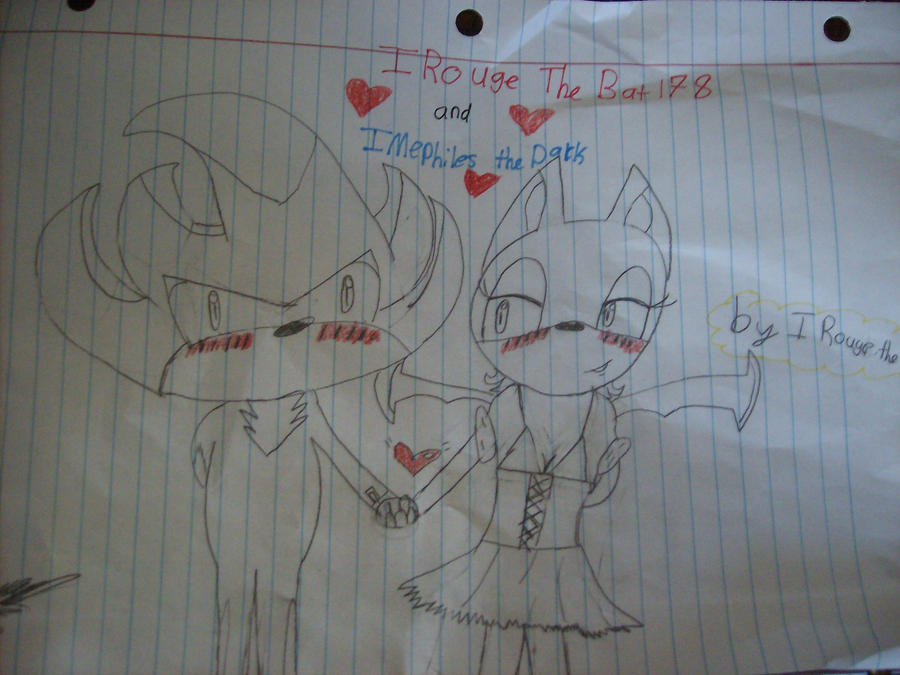 Mephiles As Rouge Mephiles And Rouge by rougiethebat2256 on DeviantArt