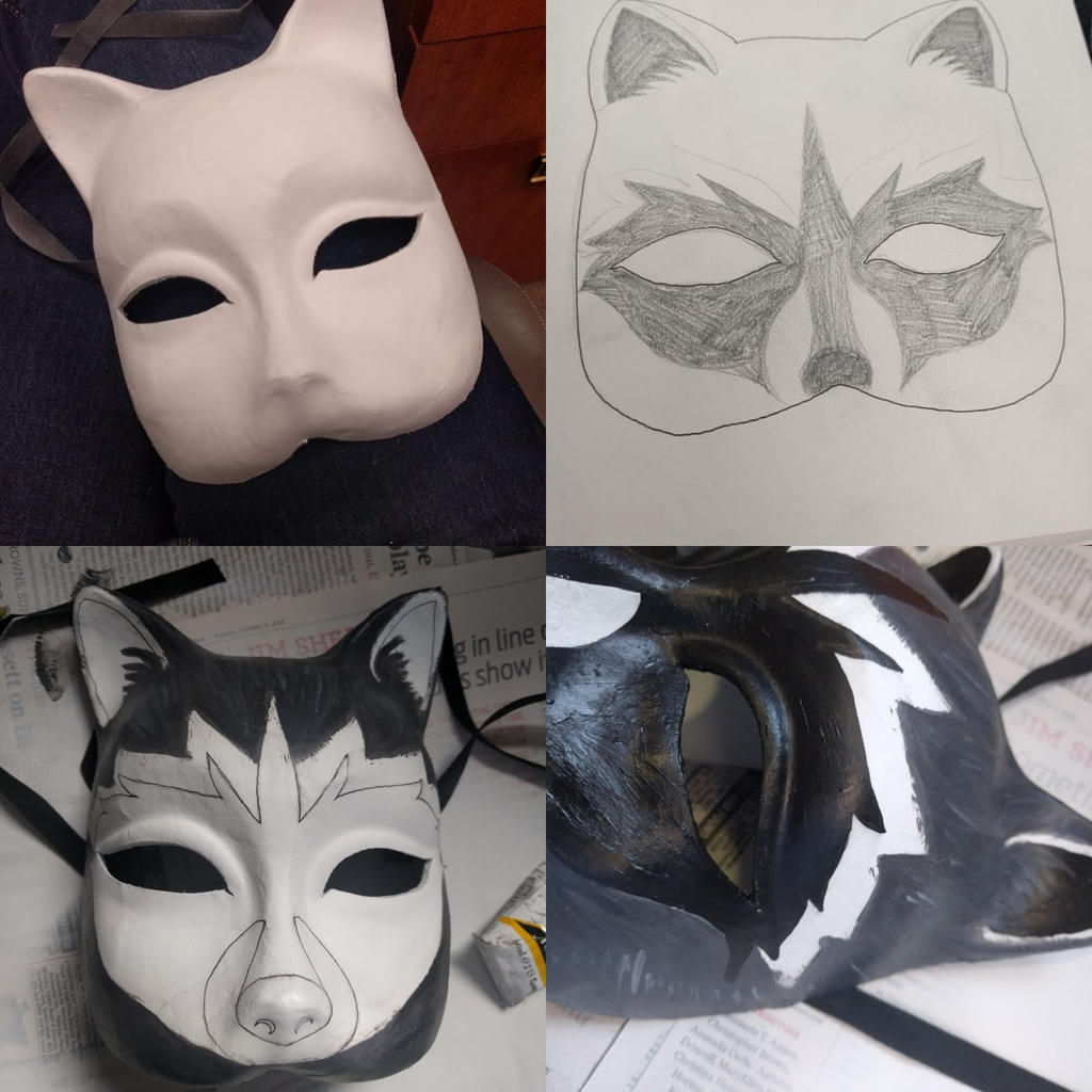 Raccoon Mask:Process