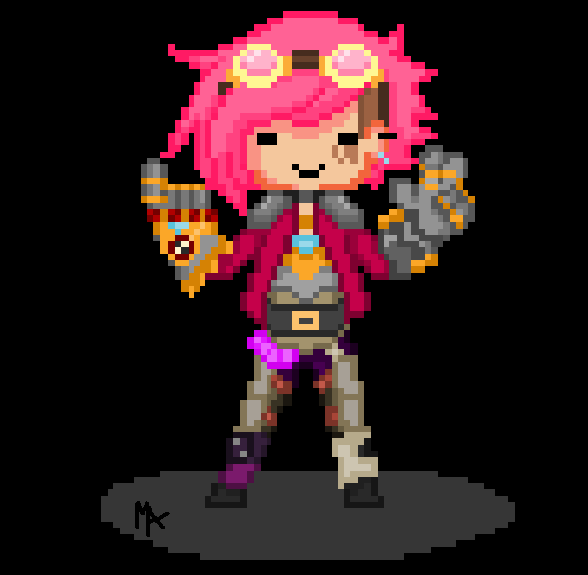 Vi Pixel Art