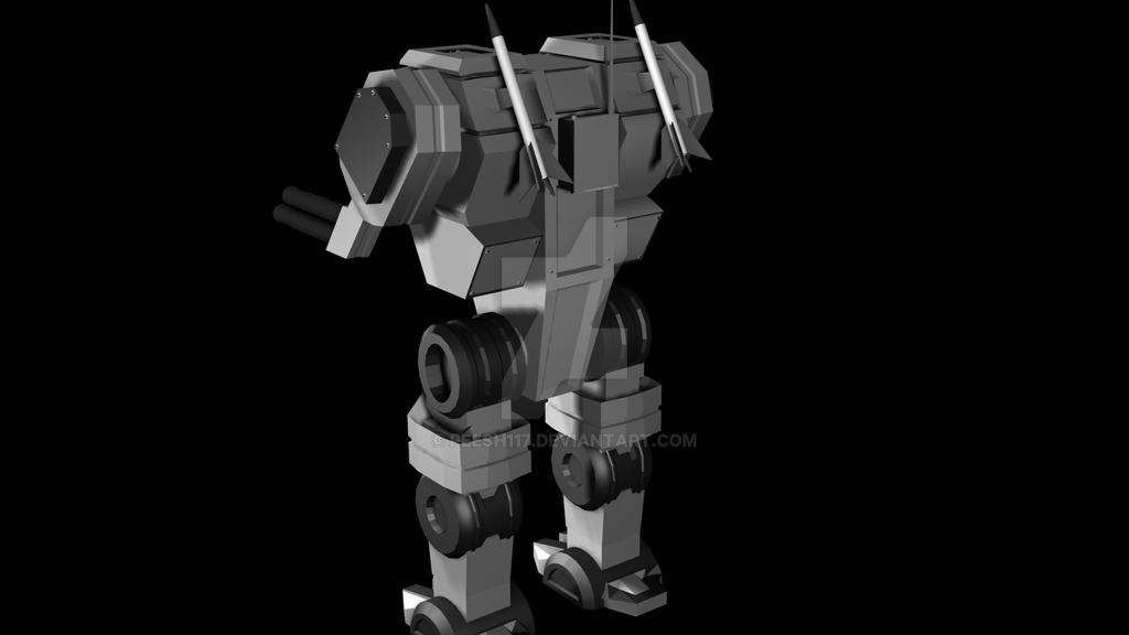 Mech Back Side Mech_Back by Peesh117 on DeviantArt