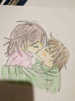manga kissing 