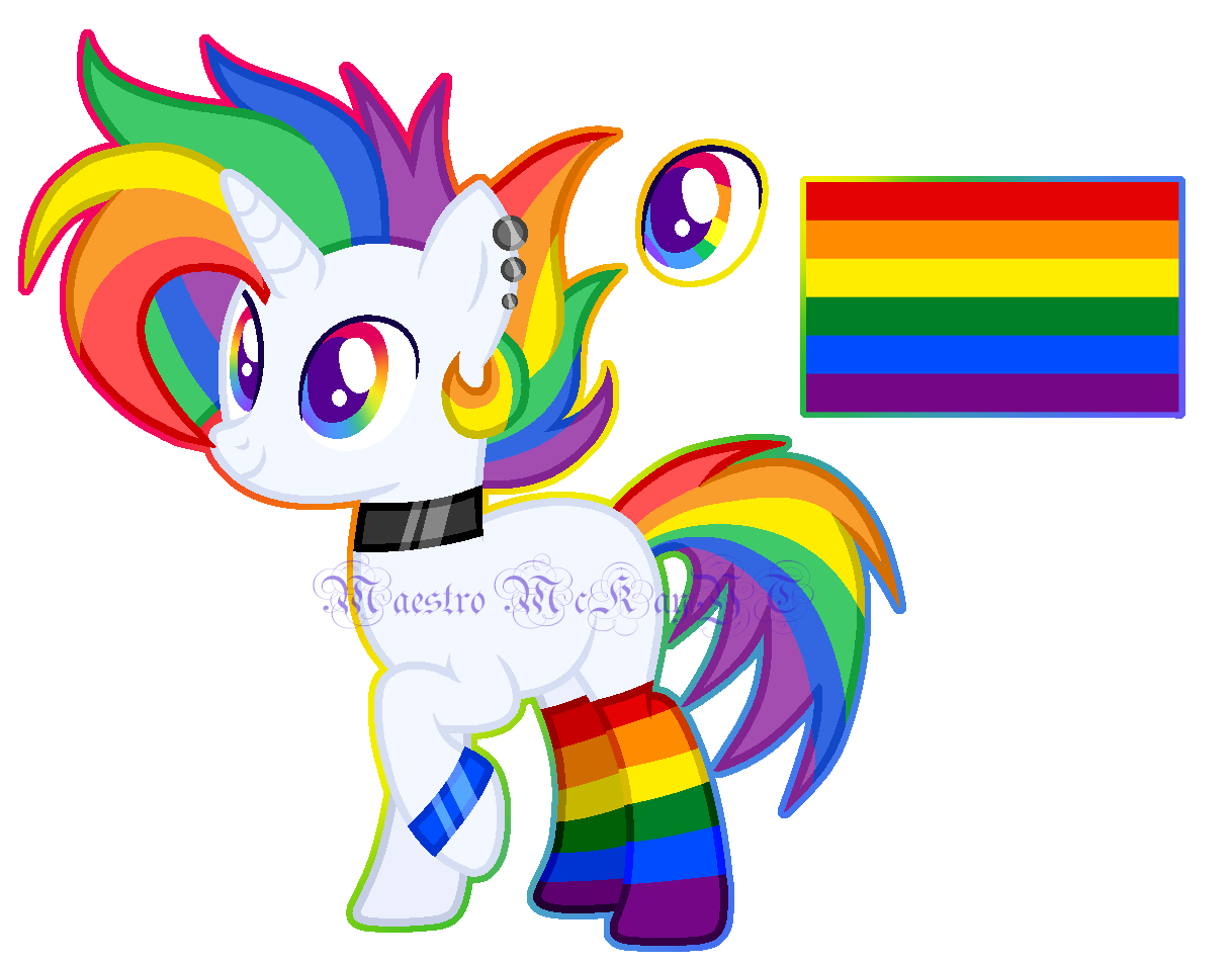 Pride Flag with ROBLOX Noob Colors by radioffline on DeviantArt