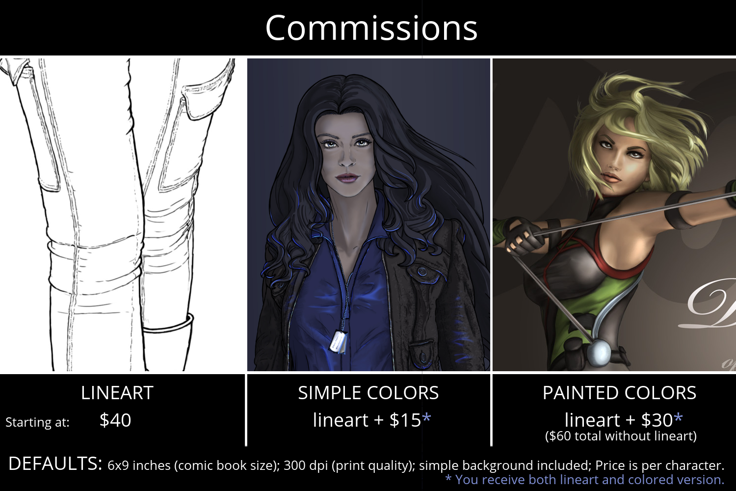 Commission Info