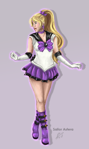 Ghya Senshi Sailor Astera by AerynDiana