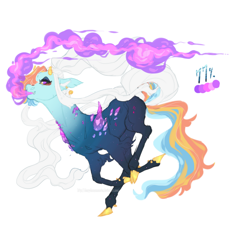 Commission Re- Design OC by SleepyDemonMonster on DeviantArt