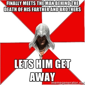 Really Ezio?