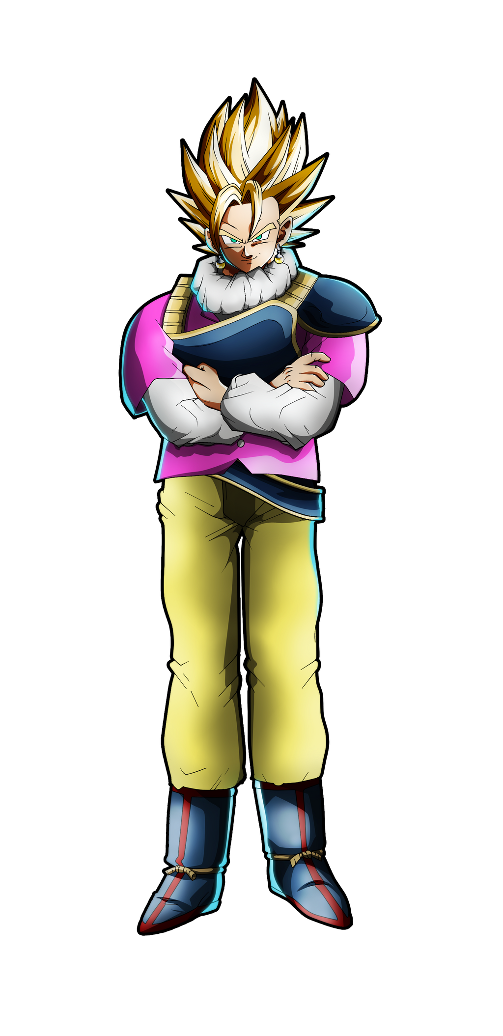 OC] Super Saiyan Vegito in the late Frieza/early Android Saga