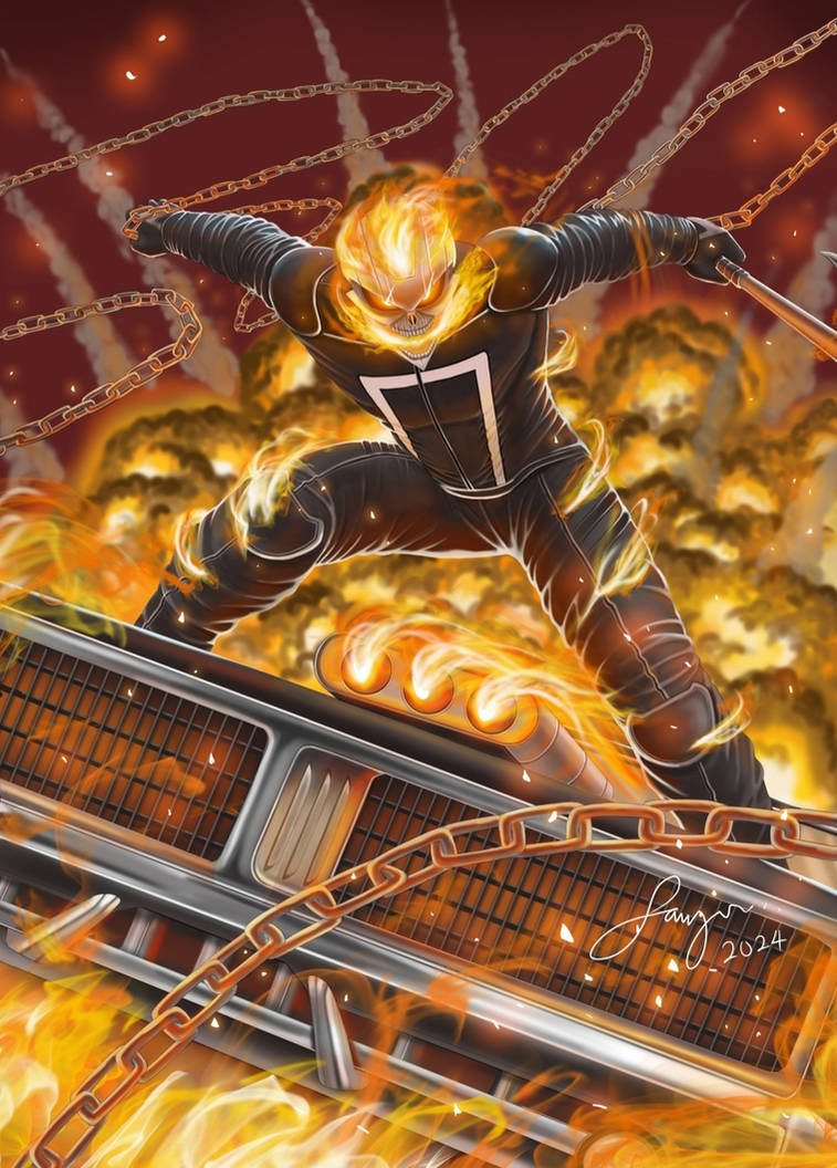 Robbie Reyes Ghost Rider by CheeSangChia on DeviantArt