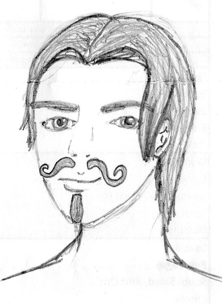 Random Drag King Doodle