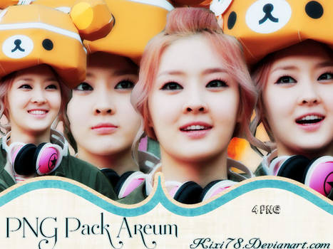 4 PNG Pack Areum ~By Kixi78