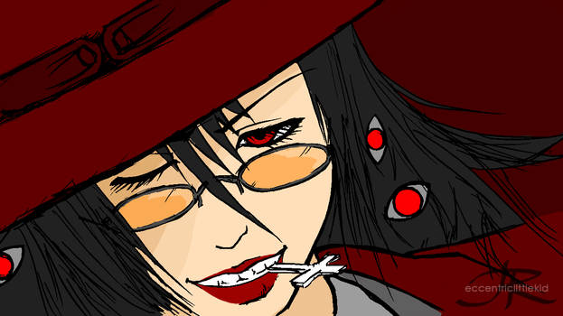 Rule 63: Female Alucard - Hellsing