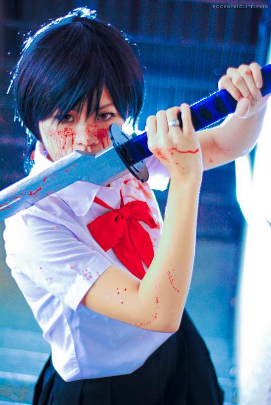 Saya Otonashi Blood By Eccentriclittlekid On Deviantart