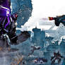 transformers war for cybertron watercolor enhanced