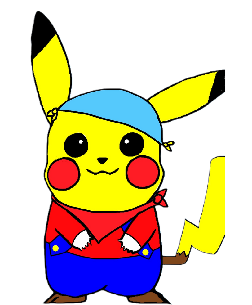 Urban Ranger Mario Pikachu by DrawinUnicorn on DeviantArt