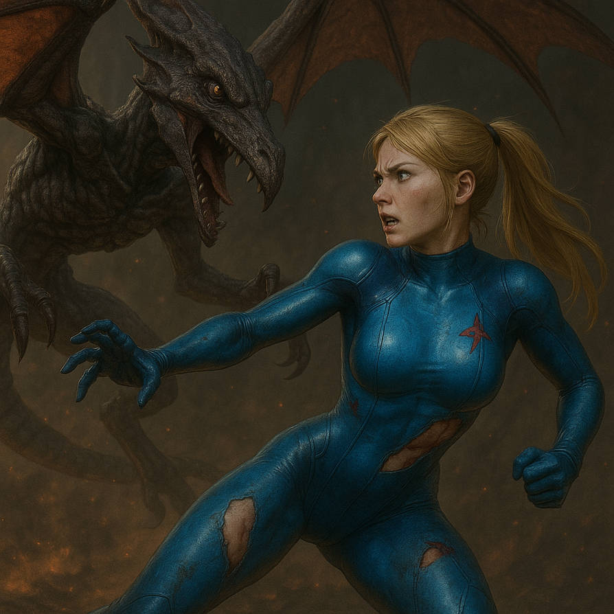 Sans Vs Ridley Samus Vs Ridley by DrawinUnicorn on DeviantArt