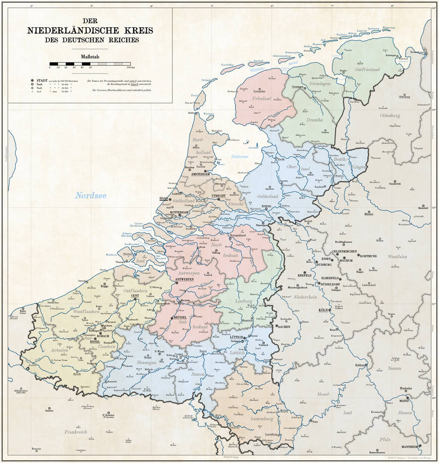 [AGGT] The Dutch Circle of the German Empire, 1910 by altmaps on DeviantArt