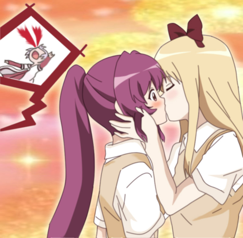 Yuurin e Yume beijo forcado by Julis-chan on DeviantArt