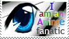 I am an anime fanatic stamp by grkcuban