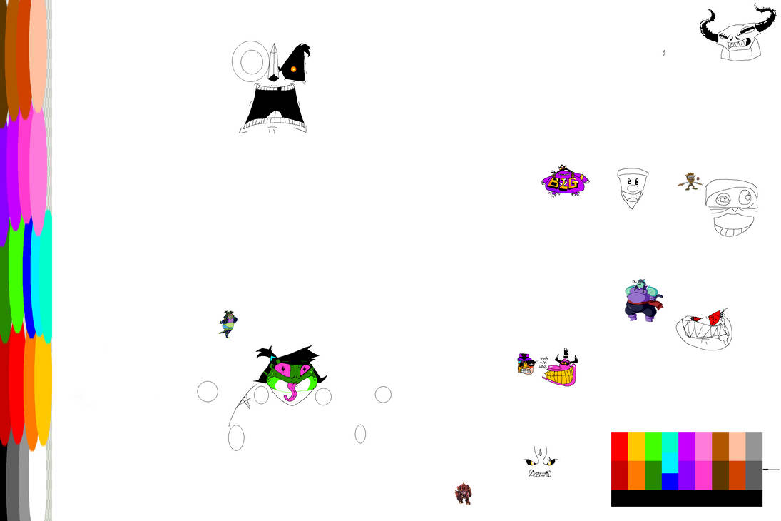 Ms Paint Doodle Sheet 1 by DrDevious69 on DeviantArt