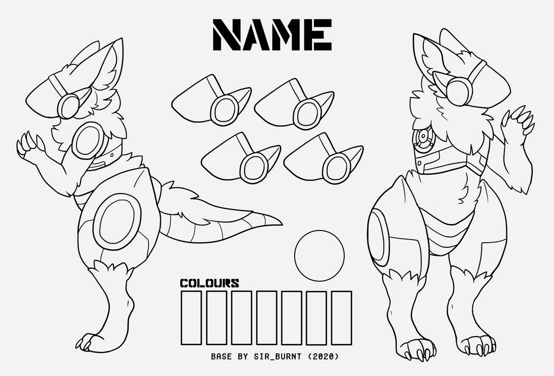 F2U Protogen Ref Base (2019 UPDATE) by SirBurnt on DeviantArt