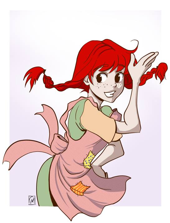 Pippi Longstocking by butterflywish on DeviantArt Pippi Longstocking by butterflywish on DeviantArt