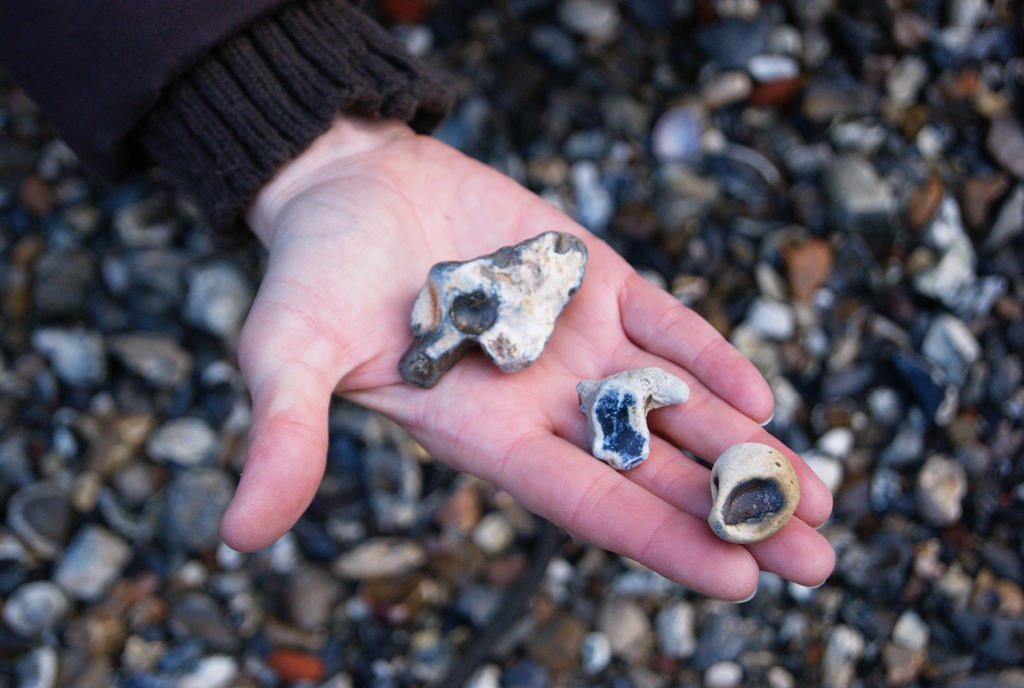 Flint from the Thames Bed