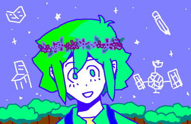 Omori Basil (Windows XP Paint)