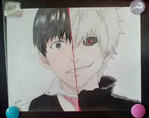 Kaneki Ken- Before and After