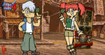 Metal Slug 4: Trevor and Nadia by NatoMX