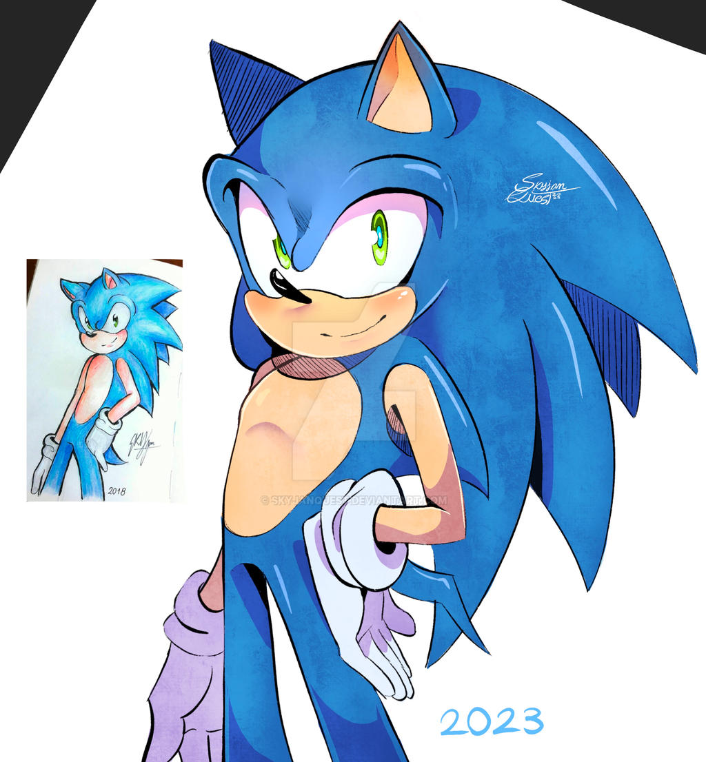 Deviantart Soni Sonic Redraw! by SkyjanQuest on DeviantArt