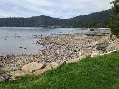 Burnt Cedar Beach - Tahoe drought (1)