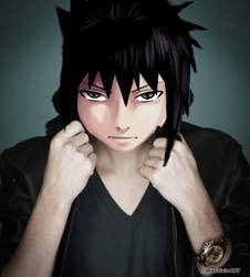 Sasuke Uchiha FotoMontaggio