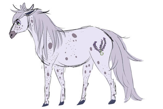 Lavender Horse Point Adopt -OPEN-