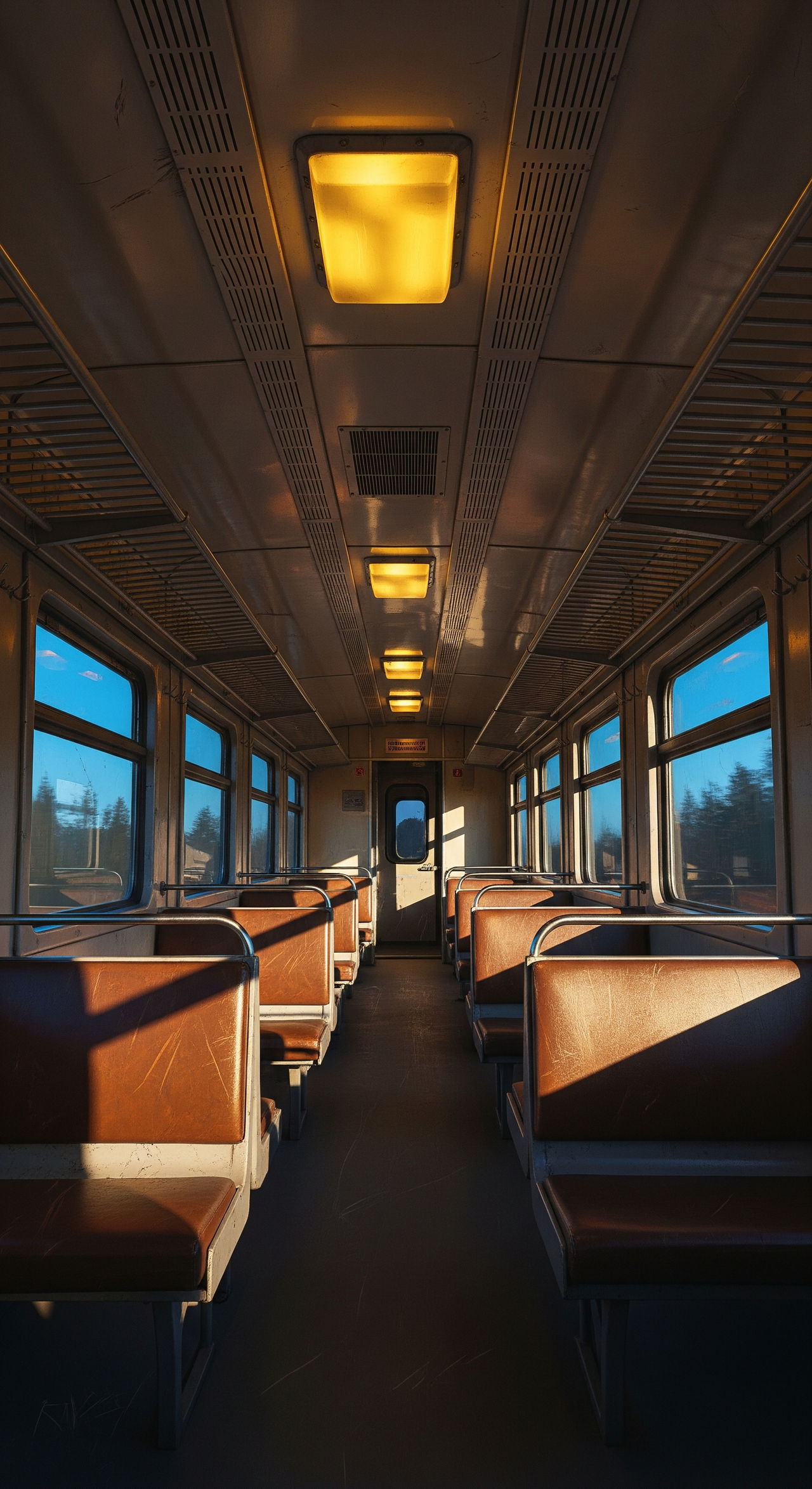 Clutter Train Empty commuter train by SRezDan on DeviantArt