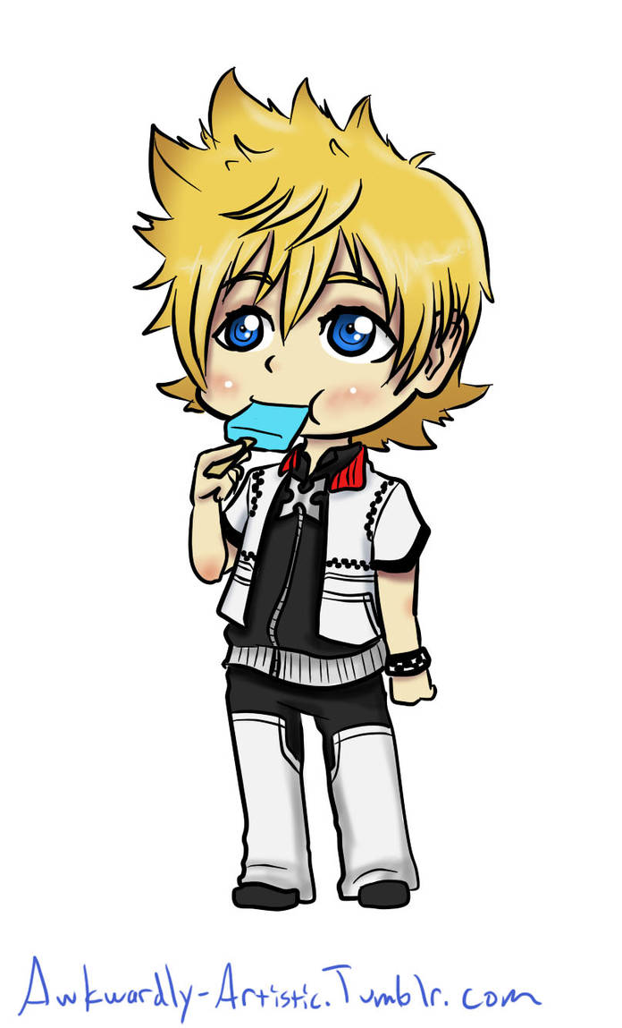 Cutie Chibi Roxas by TheGothiestFraggle on DeviantArt