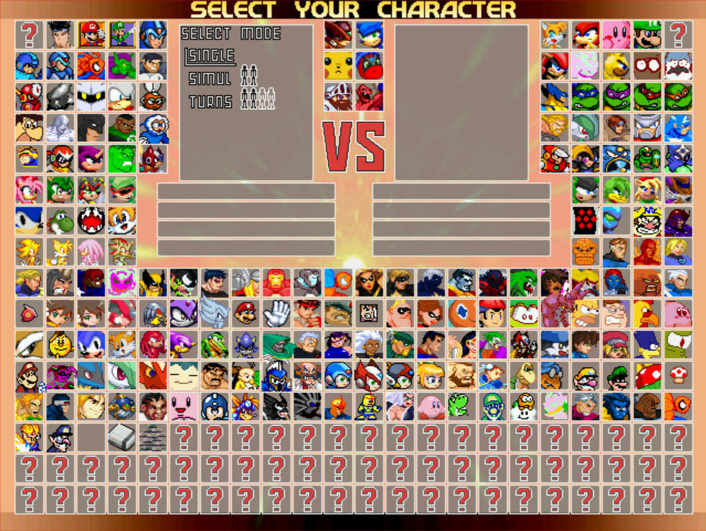 My Mugen Roster Public Edition by SmashingStar64 on DeviantArt