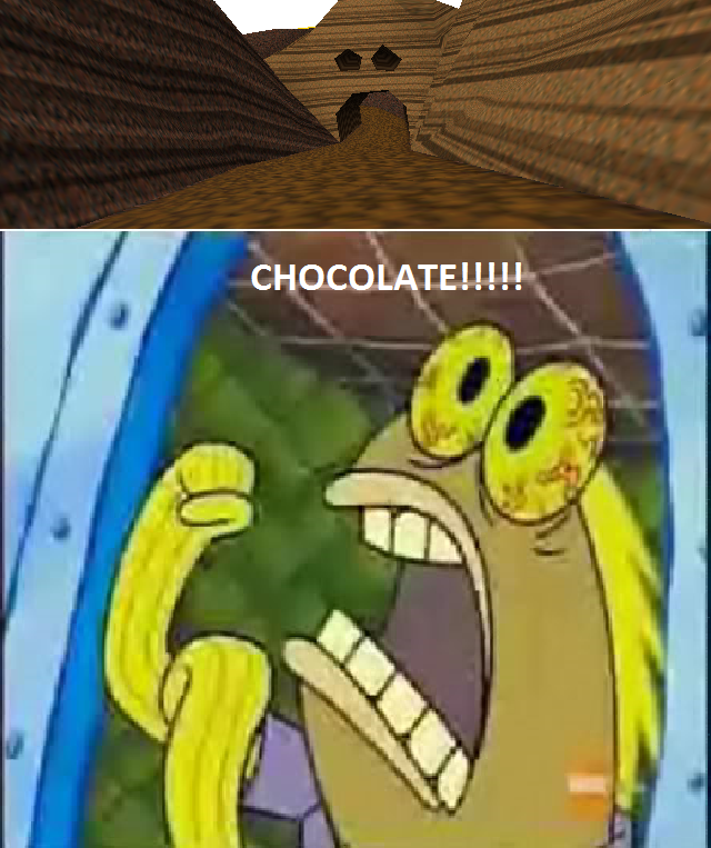 Chocolate Guy Meme: Choco Mountain