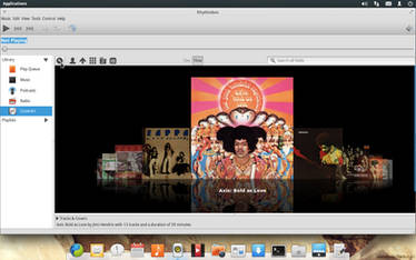 s01 = eOS + Rhythmbox + CoverArt Browser