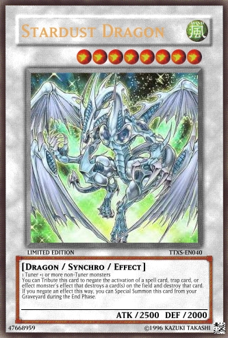 StarDust Dragon English