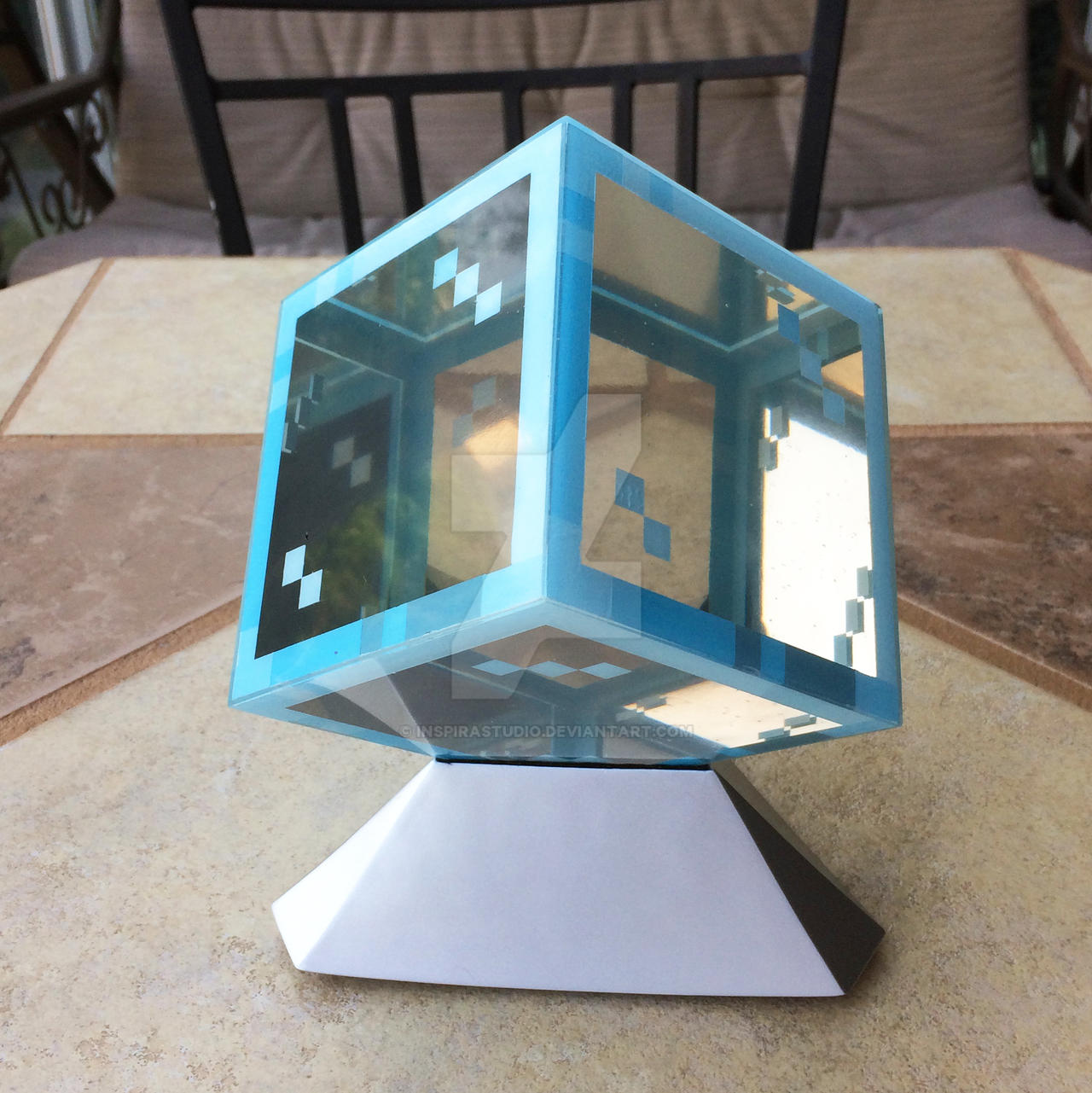 Real Minecraft Glass Block By Inspirastudio On Deviantart Real Minecraft Glass Block By Inspirastudio On Deviantart