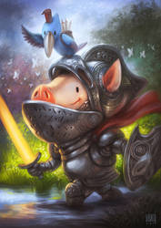 Sir Hampigston and The Wise Bird