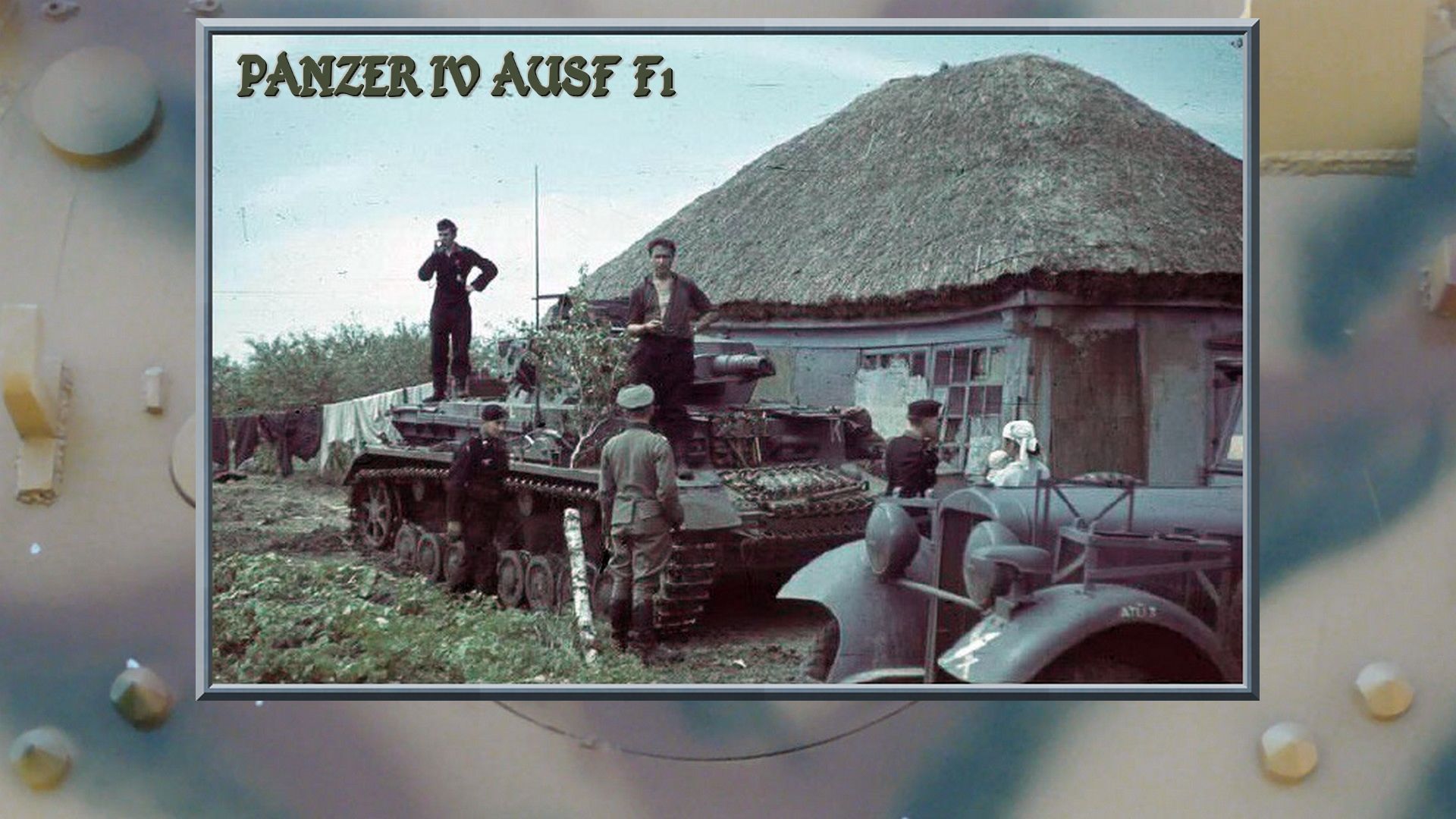 3RD REICH PZ4F Pz.Kpfw. IV AUSF F1  photograph